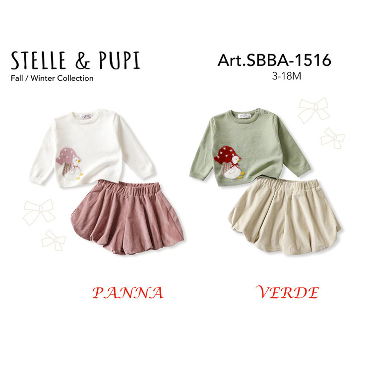 Immagine di Completo neonata autunno Stelle & Pupi Art. SBBA1516