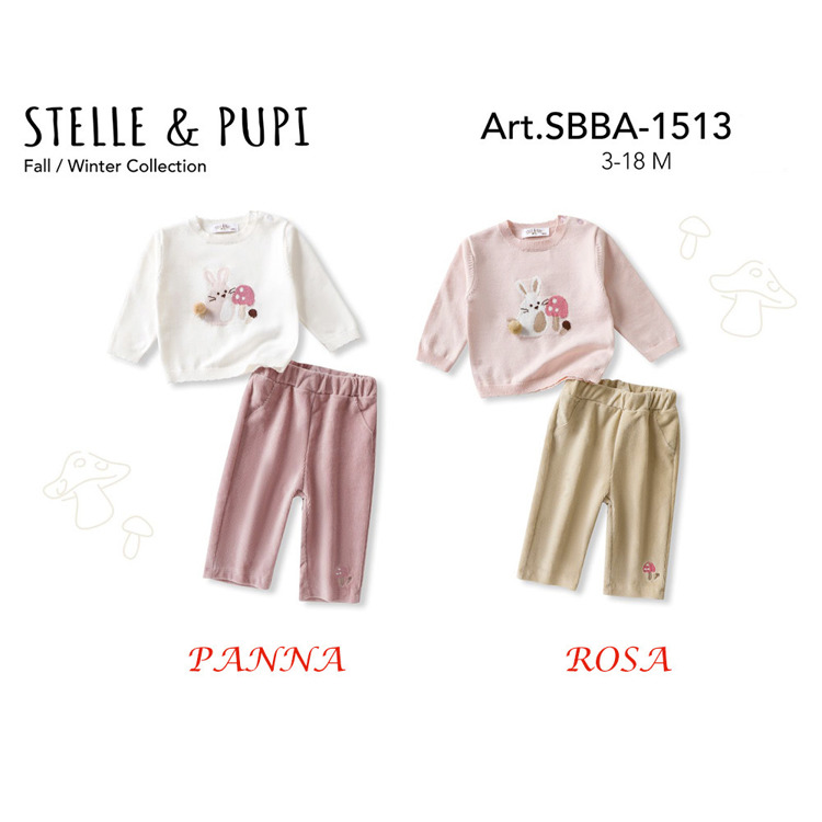 Immagine di Completo neonata autunno Stelle & Pupi Art. SBBA1513