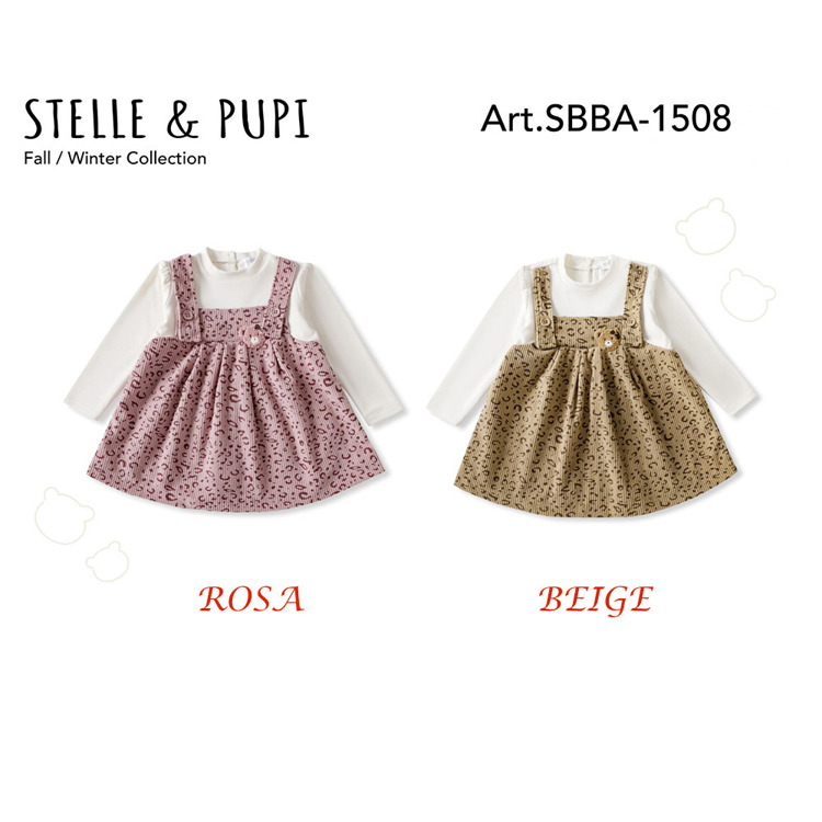 Immagine di Vestito neonata autunno Stelle & Pupi Art. SBBA1508