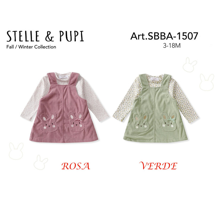Immagine di Completo neonata autunno stelle e pupi SBBA1507