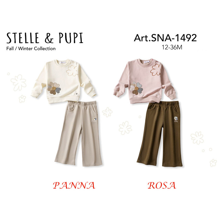 Immagine di Completo neonata autunno Stelle & Pupi Art. SNA1492