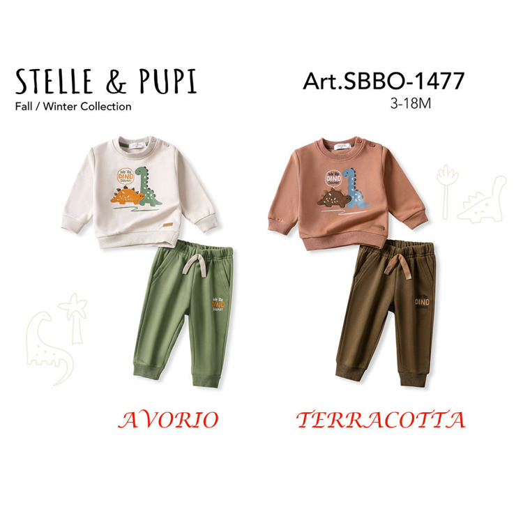 Immagine di Completo neonato autunno Stelle & Pupi Art. SBBO1477