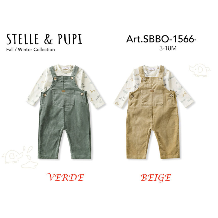 Immagine di Completo neonato autunno Stelle & Pupi Art. SBBO1566