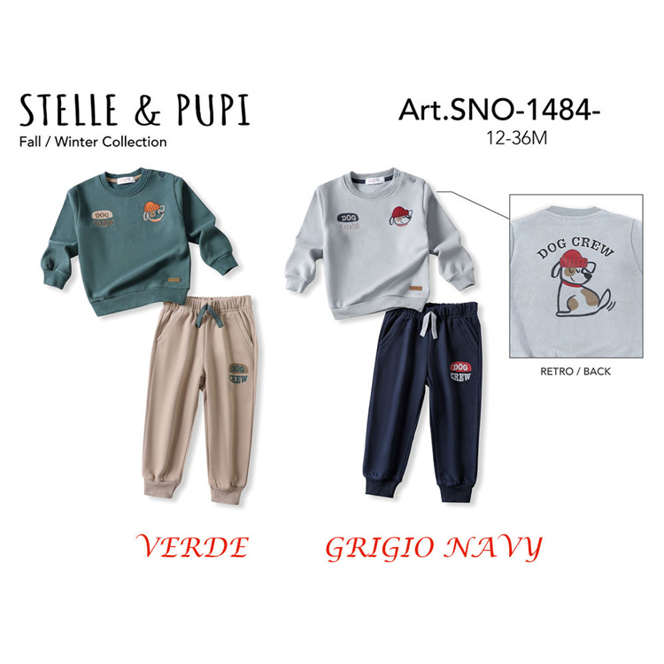 Immagine di Completo neonato autunno Stelle & Pupi Art. SNO1484