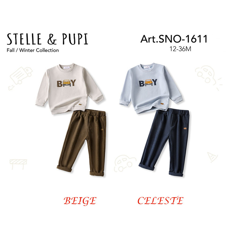 Immagine di Completo neonato autunno Stelle & Pupi Art. SNO1611