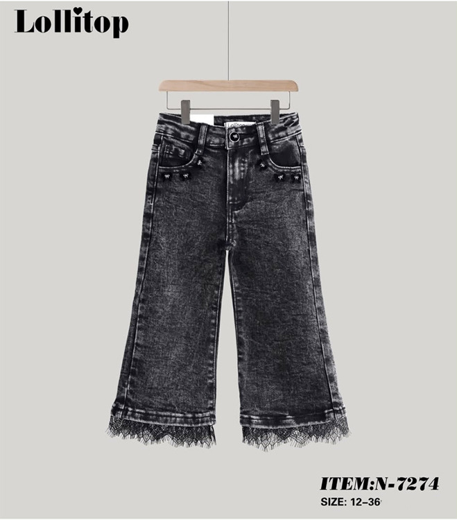 Immagine di Jeans autunno neonata Lollitop Art. N7274