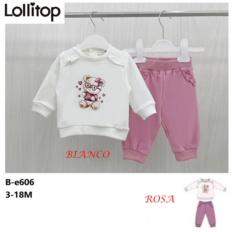 Immagine di Completo neonata autunno Lollitop Art. BE606