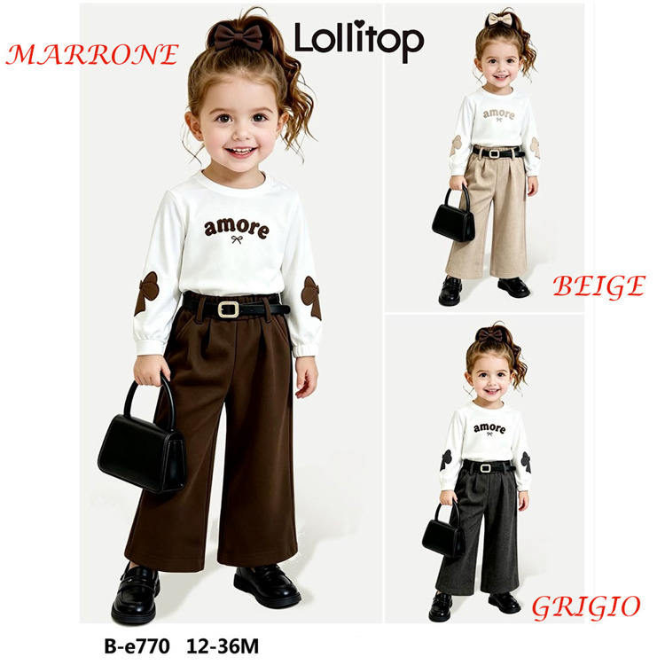 Immagine di Completo neonata autunno Lollitop Art. BE770