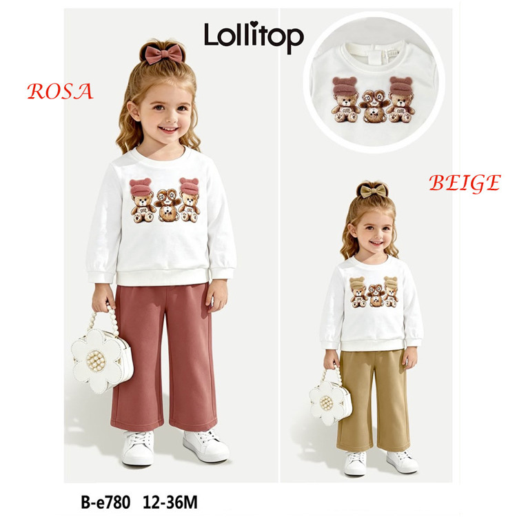 Immagine di Completo neonata autunno Lollitop Art. BE780