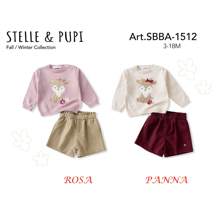 Immagine di Completo neonata autunno Stelle & Pupi Art. SBBA1512
