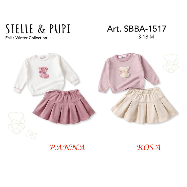 Immagine di Completo neonata autunno Stelle & Pupi Art. SBBA1517