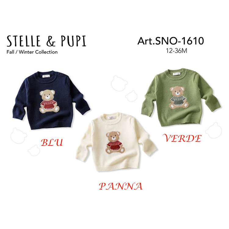 Immagine di Maglia autunno neonato Stelle & Pupi Art. SNO1610