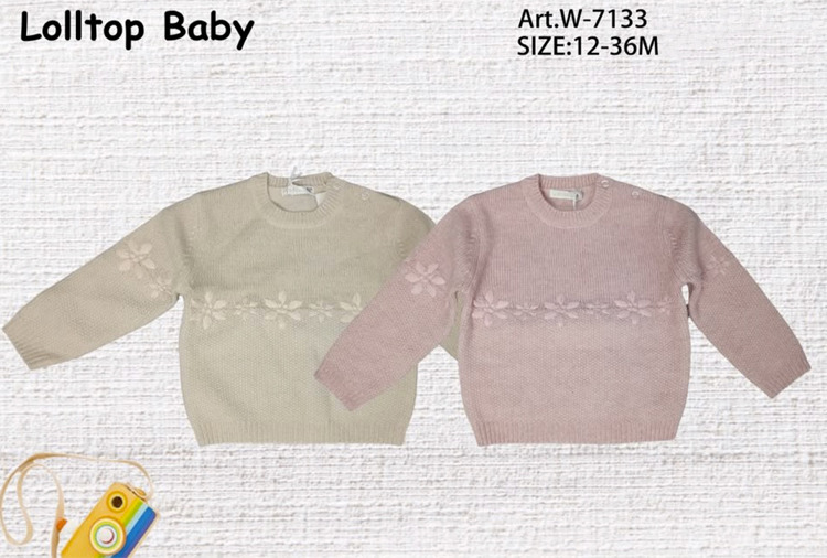 Immagine di Maglia lana neonata autunno Lollitop Art. W7133