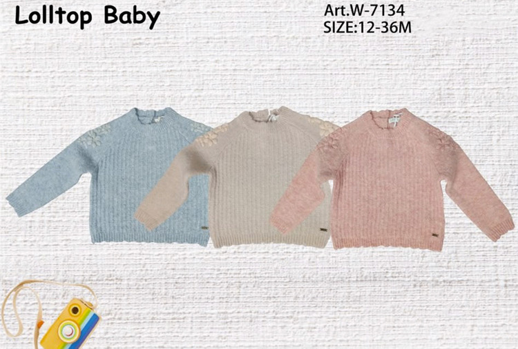 Immagine di Maglia lana neonata autunno Lollitop Art. W7134