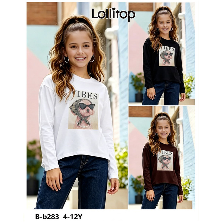 Immagine di Maglia bambina autunno Lollitop Art. BB283