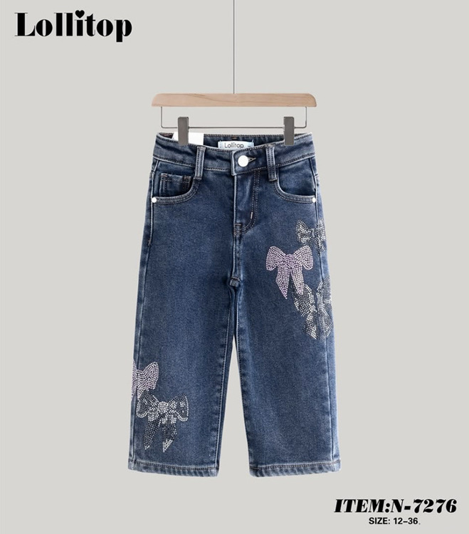 Immagine di Jeans autunno neonata Lollitop Art. N7276