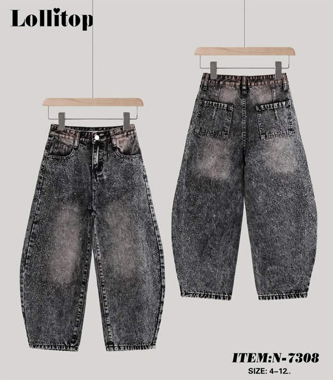 Immagine di Jeans bambina autunno Lollitop Art. N7308