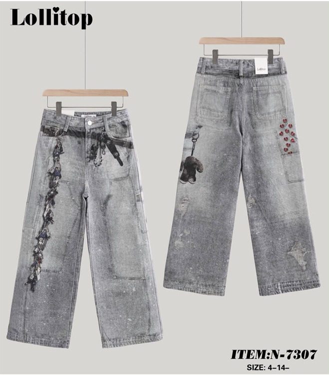 Immagine di Jeans bambina autunno Lollitop Art. N7307