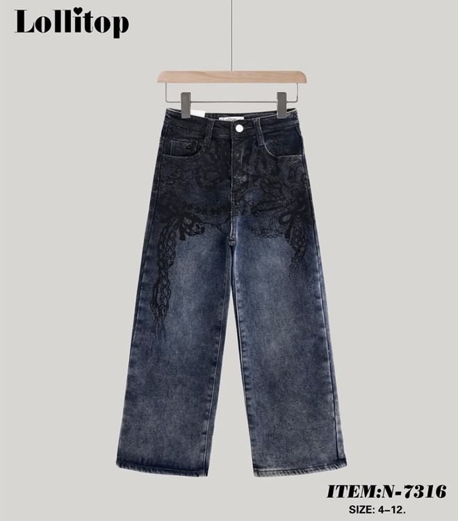 Immagine di Jeans bambina autunno Lollitop Art. N7316