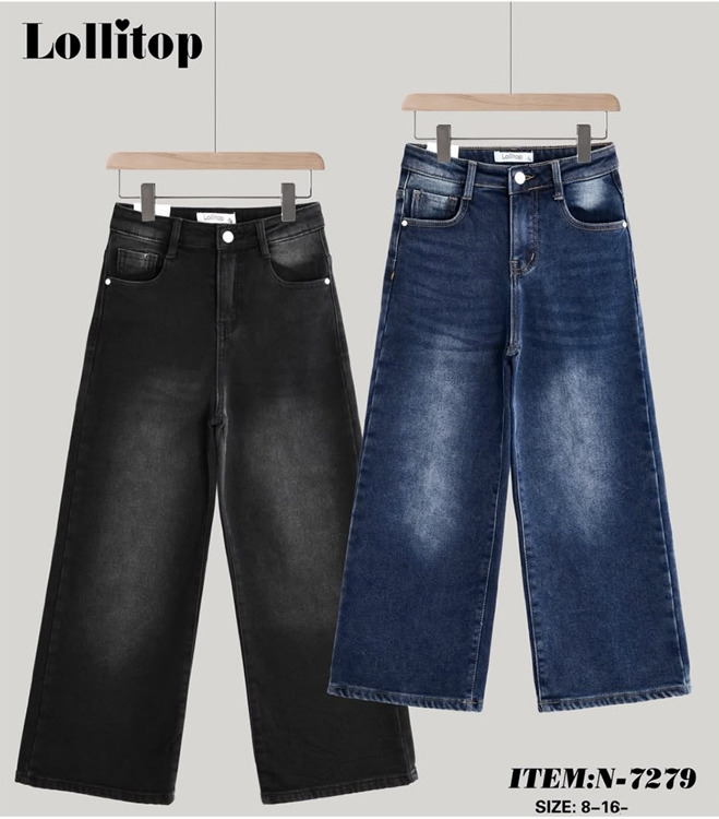 Immagine di Jeans bambina autunno Lollitop Art. N7279