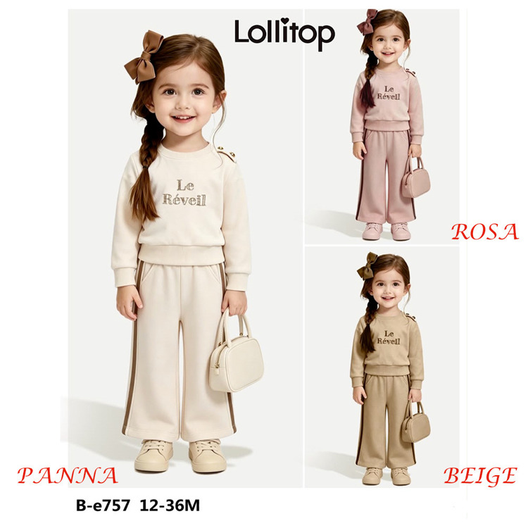 Immagine di Completo neonata autunno Lollitop Art. BE757