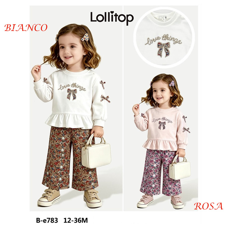 Immagine di Completo neonata autunno Lollitop Art. BE783
