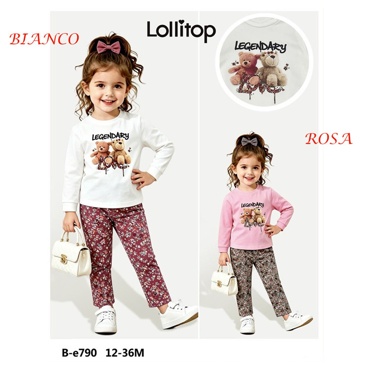 Immagine di Completo neonata autunno Lollitop Art. BE790