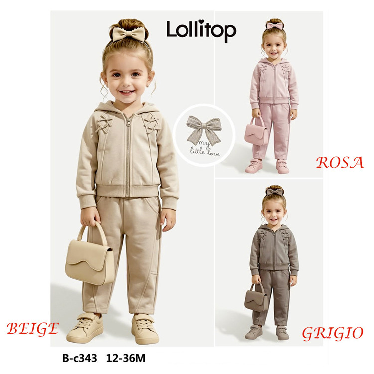 Immagine di Coordinato neonata autunno Lollitop Art. BC343