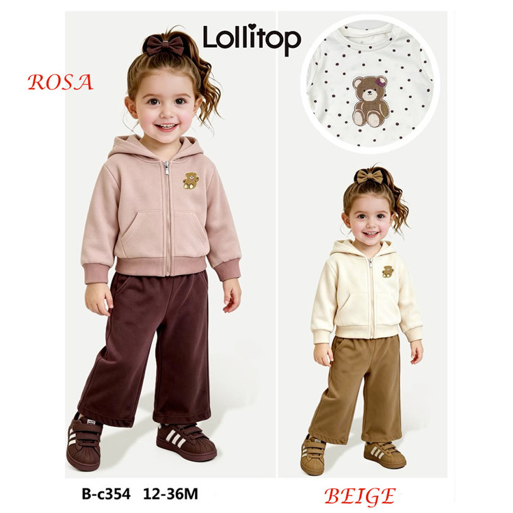 Immagine di Coordinato neonata autunno Lollitop Art. BC354