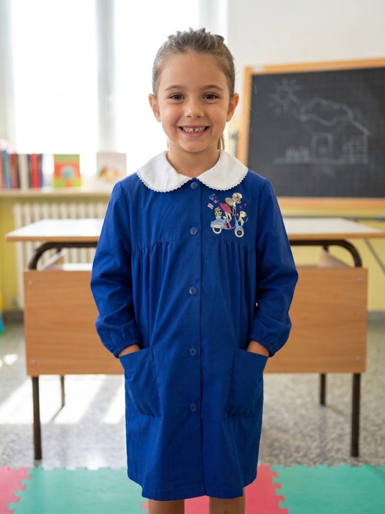 Immagine di Grembiule scuola bambina Primo della Classe Art. 6P102