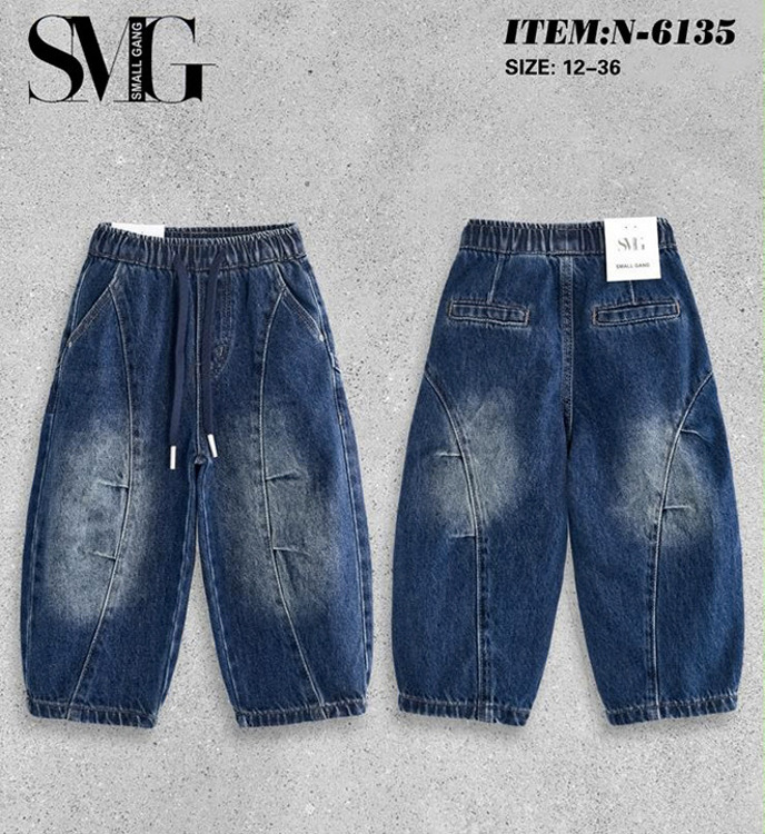 Immagine di Jeans autunno neonato Small Gang Art. N6135