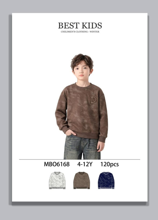 Immagine di Felpa bambino Best Kids Art. MBO6168