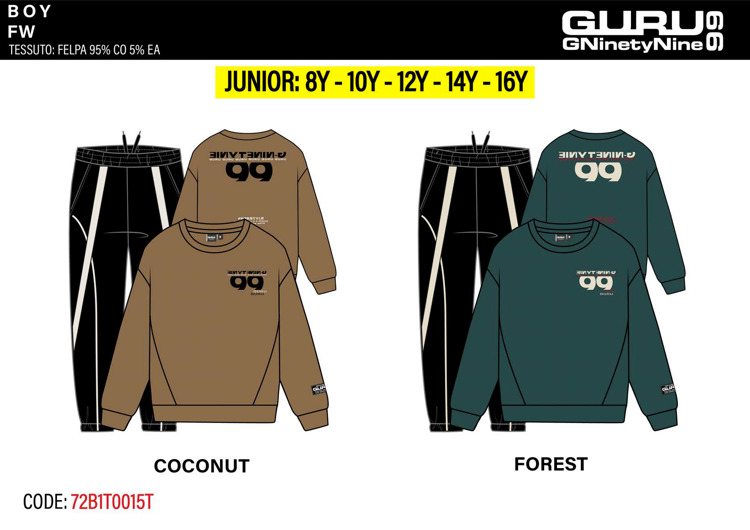 Immagine di Tuta ragazzo inverno Guru Art. 72B1T0015T
