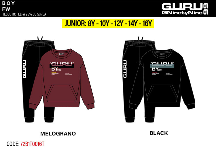 Immagine di Tuta ragazzo inverno Guru Art. 72B1T0016T