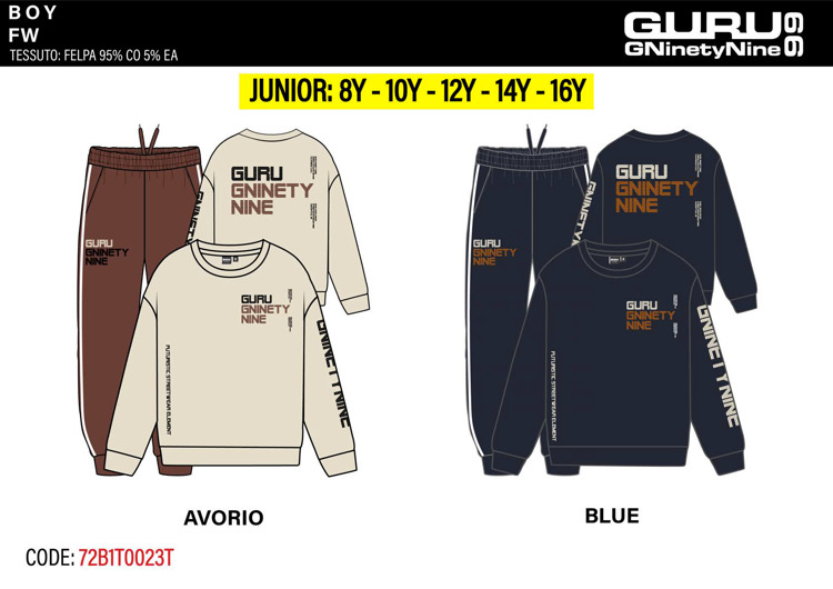 Immagine di Tuta ragazzo inverno Guru Art. 72B1T0023T