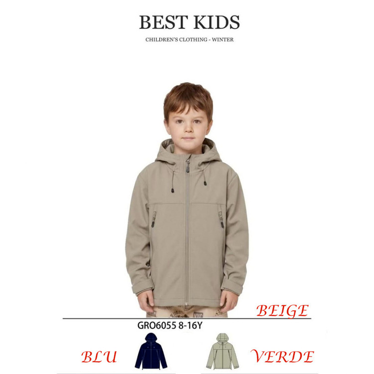 Immagine di Giubbino autunno ragazzo Best Kids Art. GRO6055
