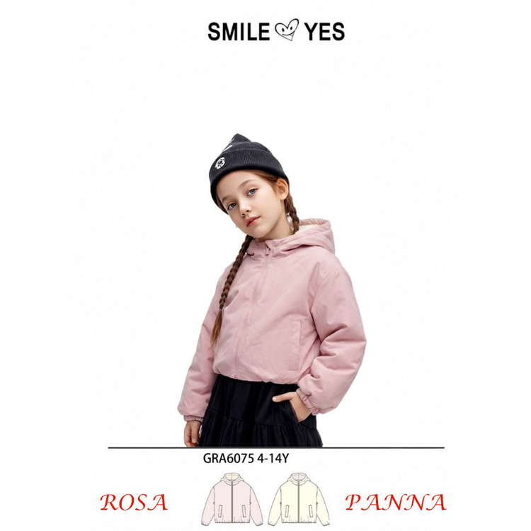 Immagine di Giubbino autunno bambina Smile Yes Art. GRA6075