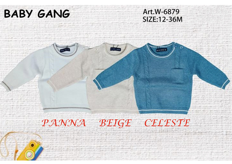 Immagine di Maglia lana inverno neonato Small Gang Art. W6879