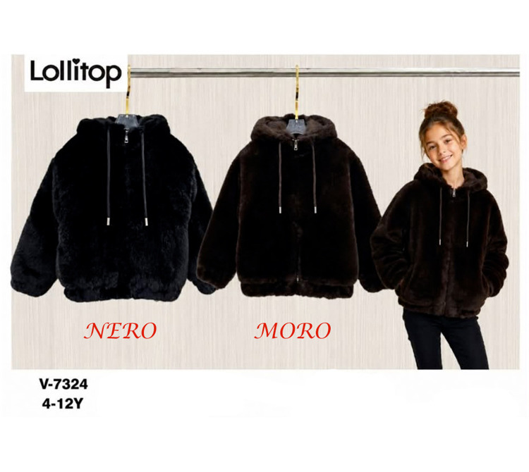 Immagine di Pelliccia inverno bambina LOLLITOP Art. V7324