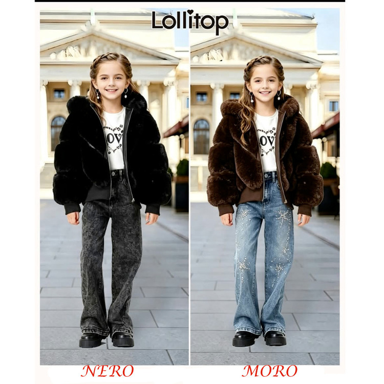 Immagine di Pelliccia inverno bambina LOLLITOP Art. BS7270